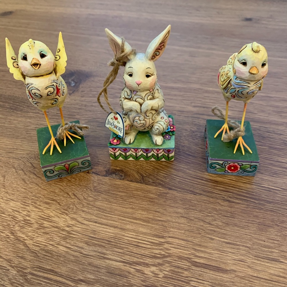 JIM SHORE • “Spring Chicks” & “Cute & Cuddly”